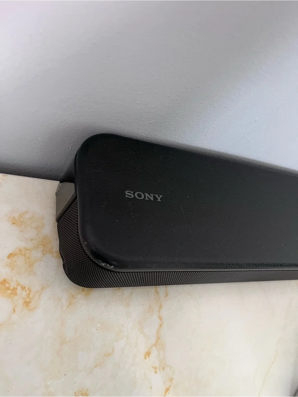 Sony Black Soundbar with Matte Finish